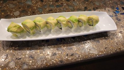 All cut rolls are served in seaweed with a rice wrap. soy paper substitution is 1.00 extra