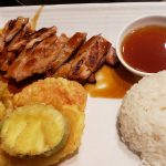 Our teriyaki sauce is made in house!
All entrees served with salad, steamed rice, and assorted steamed vegetables or vegetable tempura.