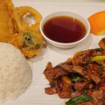 A taste all it’s own, delicious!
All entrees served with salad, steamed rice, and assorted steamed vegetables or vegetable tempura.