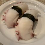 Traditional style - 2 pieces served over rice.
