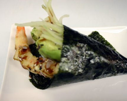 All cut rolls are served in seaweed with a rice wrap. soy paper substitution is 1.00 extra