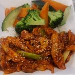 Tender sliced chicken and assorted vegetables drizzled with our very own teriyaki sauce.

All bowls served over a bed of steamed white rice, fried rice can be substituted for an additional $2.00