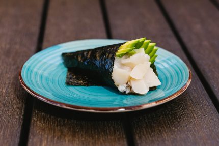 All cut rolls are served in seaweed with a rice wrap. soy paper substitution is 1.00 extra